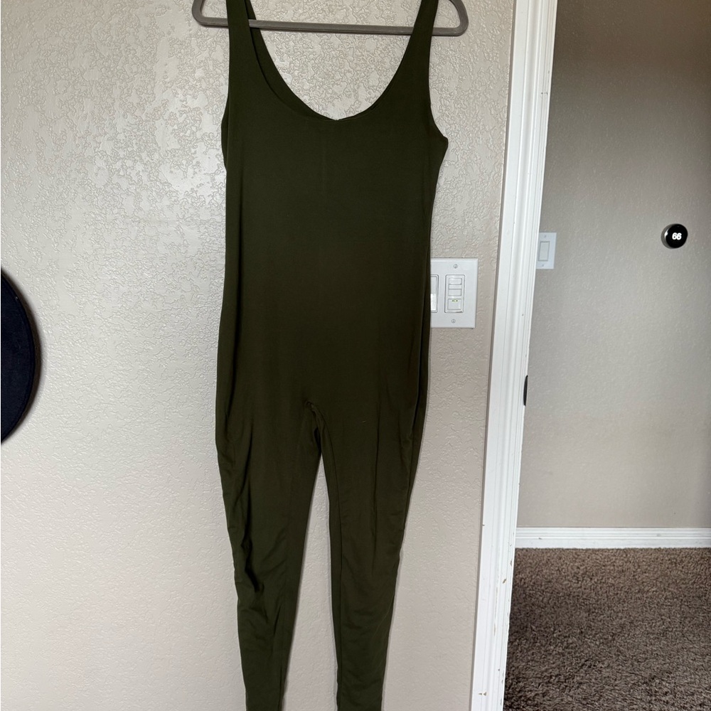 Elegant Dark Green Women's Jumpsuit
